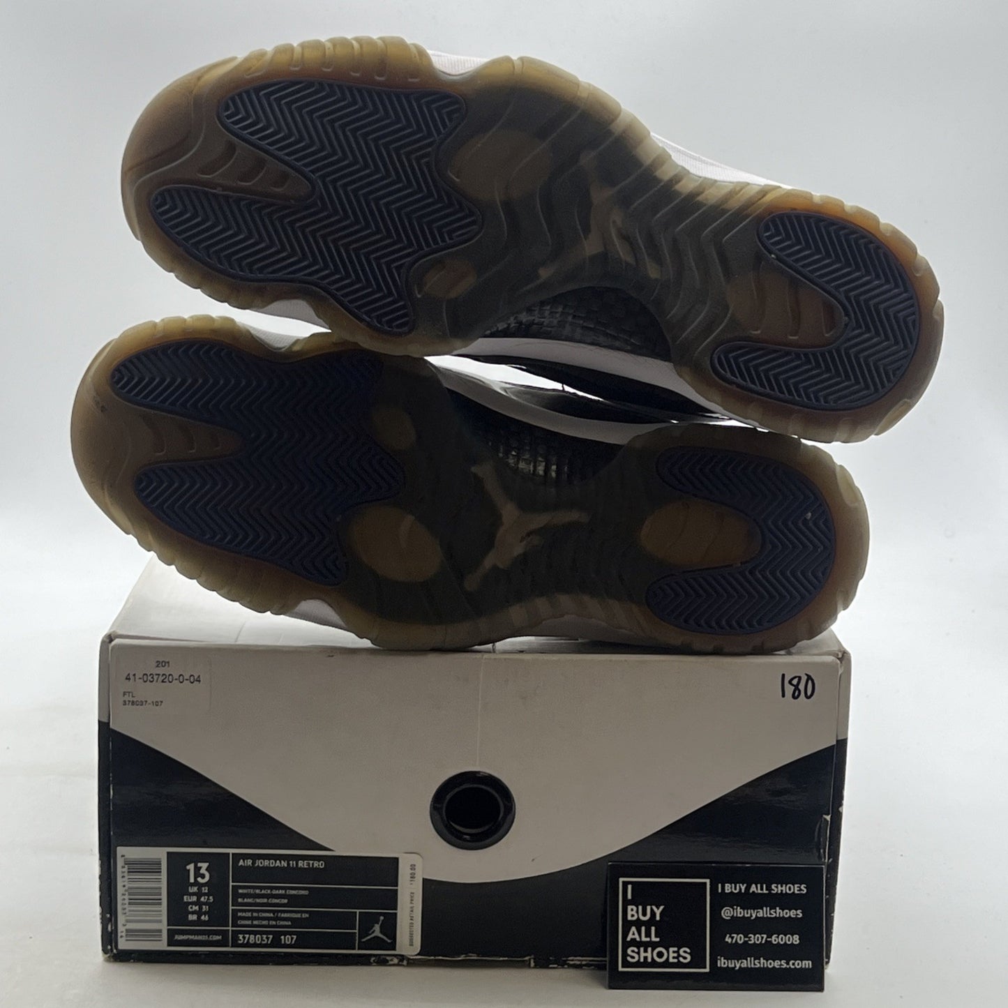 Size 13 - Air Jordan 11 Retro Concord 2011 (378037-107)