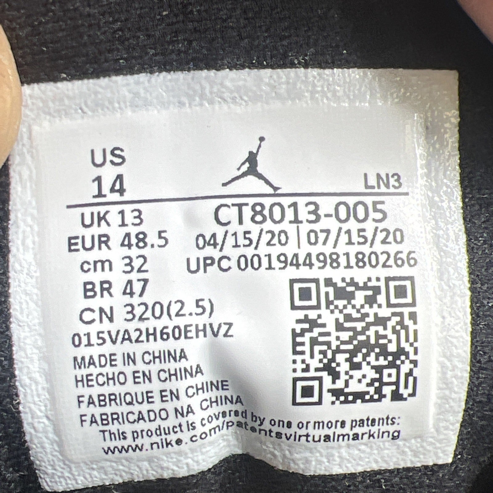 Size 14 - Air Jordan 12 Retro Dark Concord (CT8013-005)