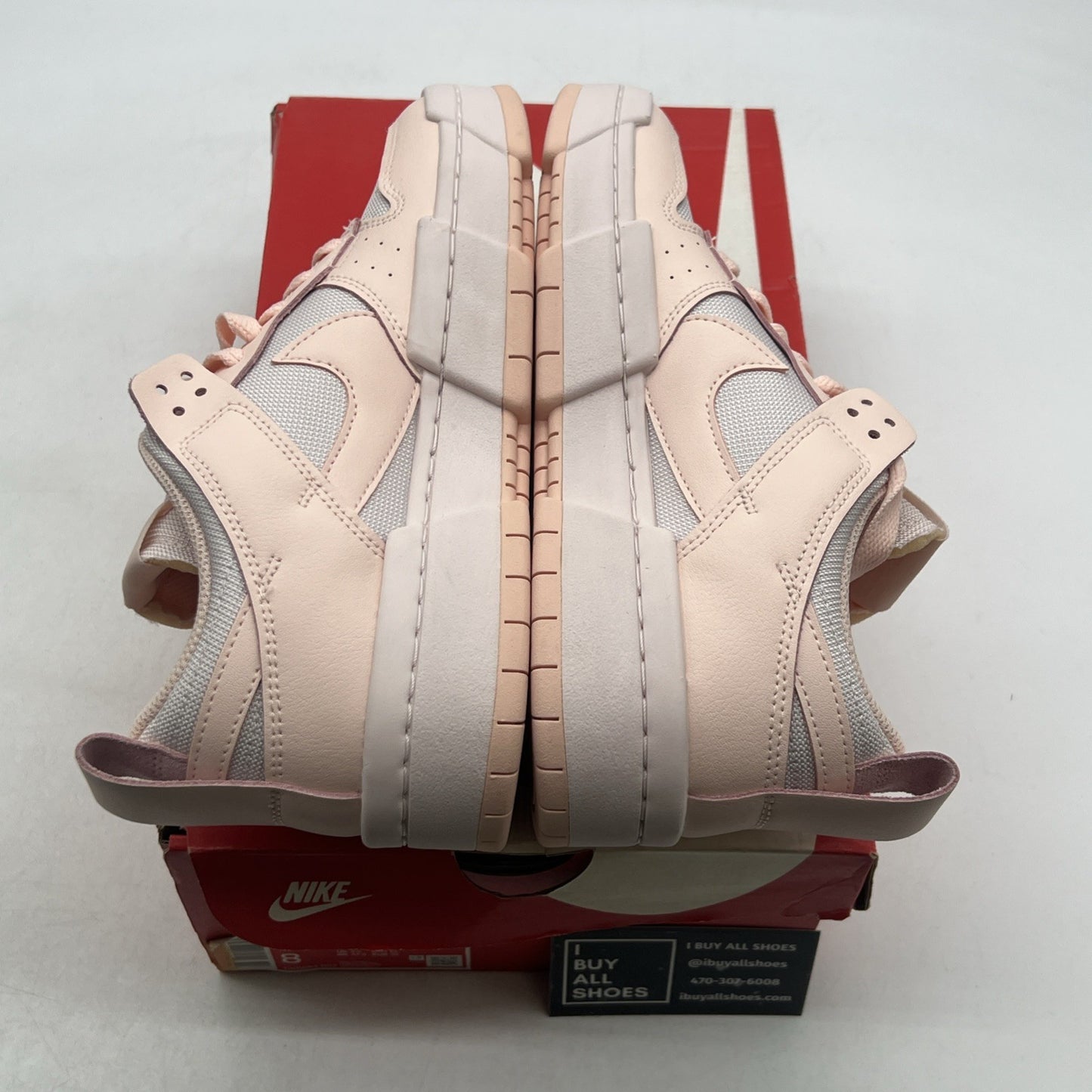 Size 8 - Nike Dunk Disrupt Low Pale Coral W (CK6654-602)