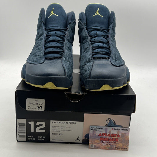 Size 12 - Air Jordan 13 Retro Squadron Blue (414571-405)