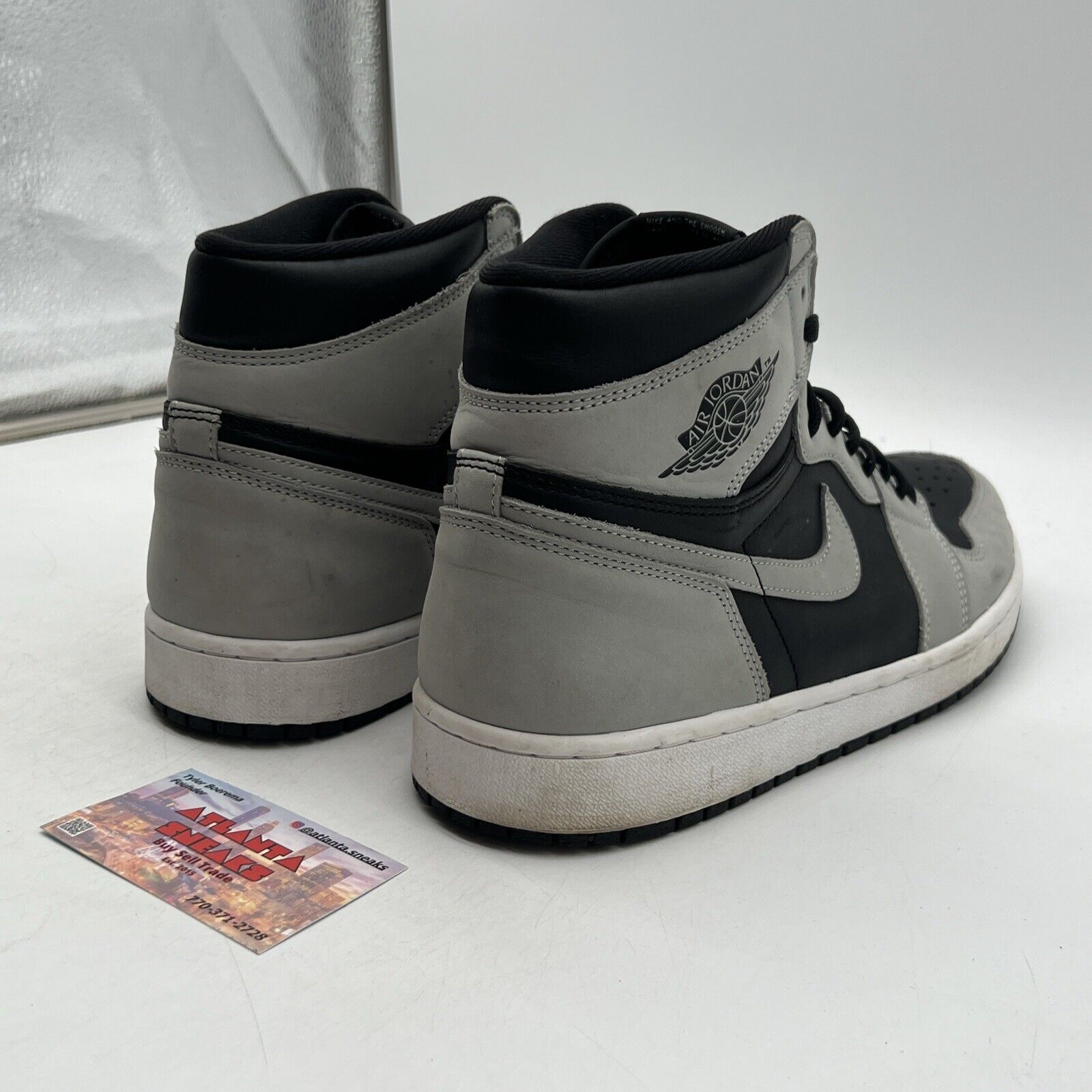 Size 12 - Jordan 1 Retro OG High Shadow 2.0 Leather Suede (575441-035)