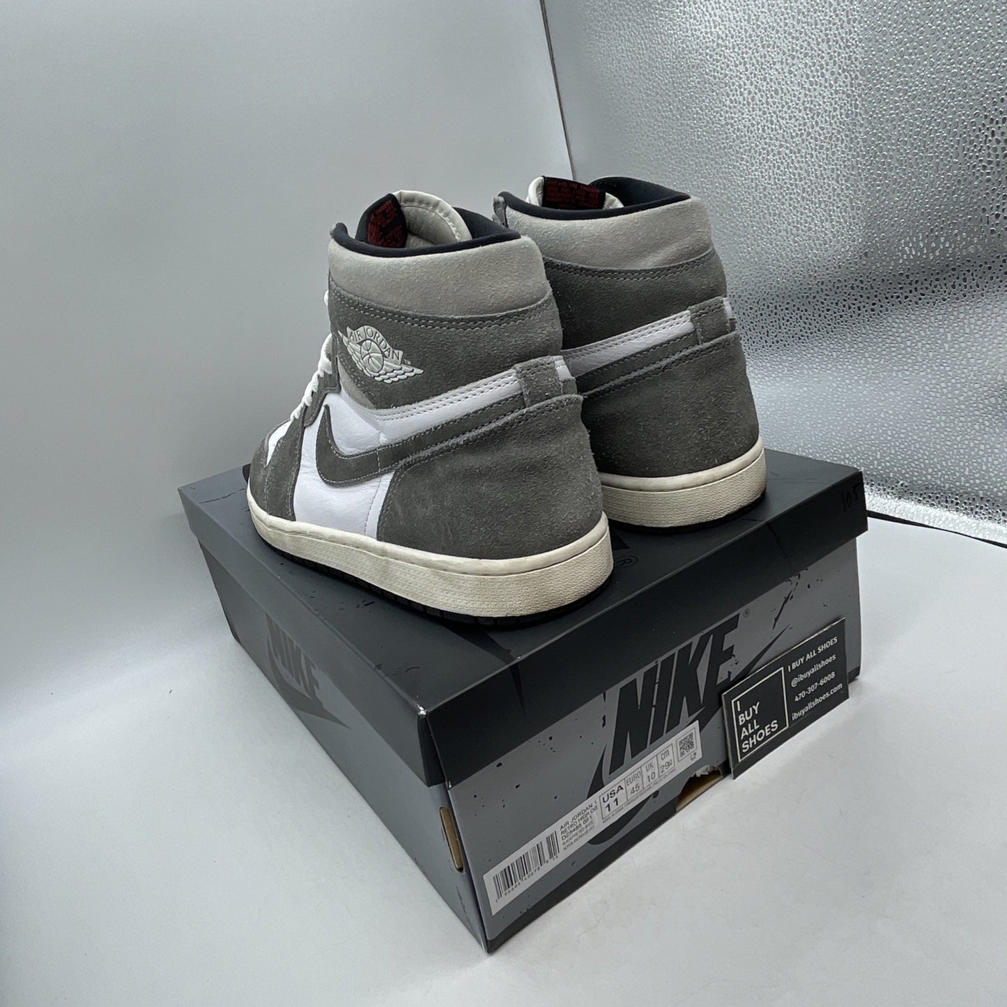 Size 11 - Air Jordan 1 Retro OG High Washed Black (DZ5485-051)