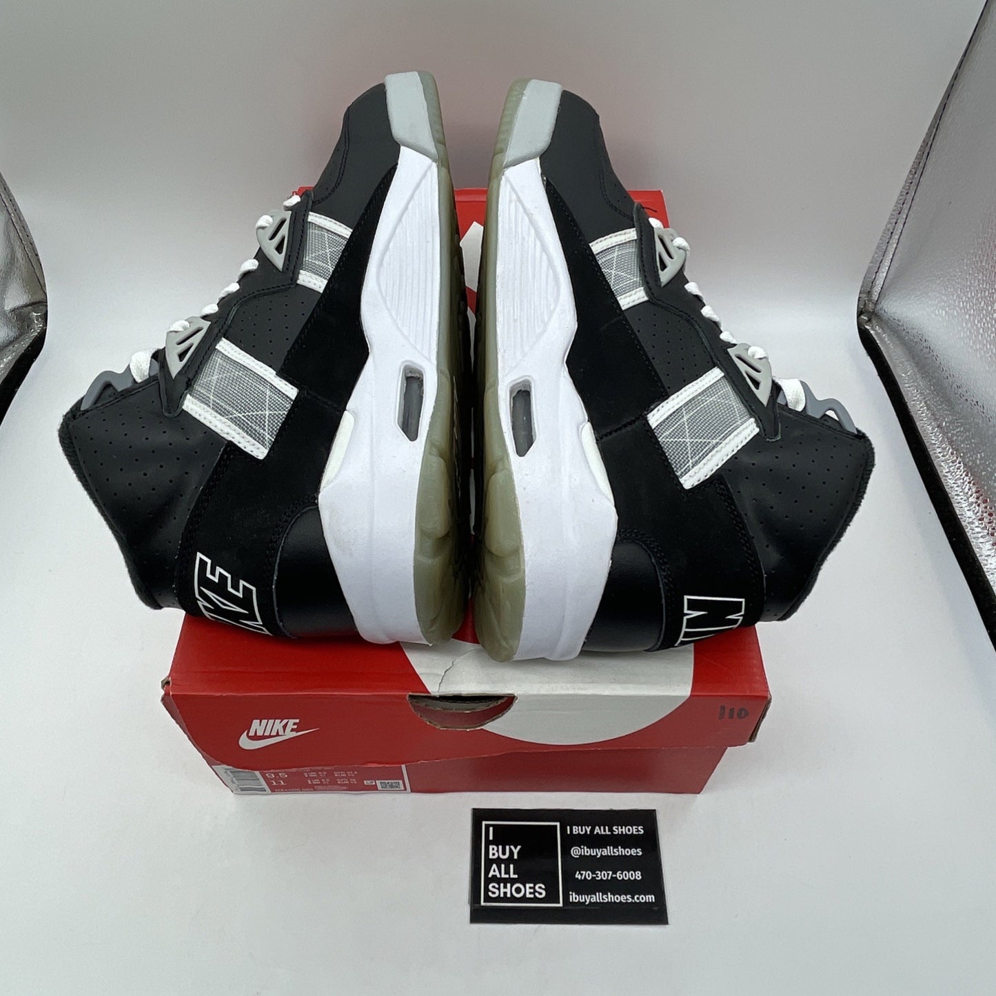 Size 9.5 - Nike Air Trainer SC High Raiders (DZ4405-001)