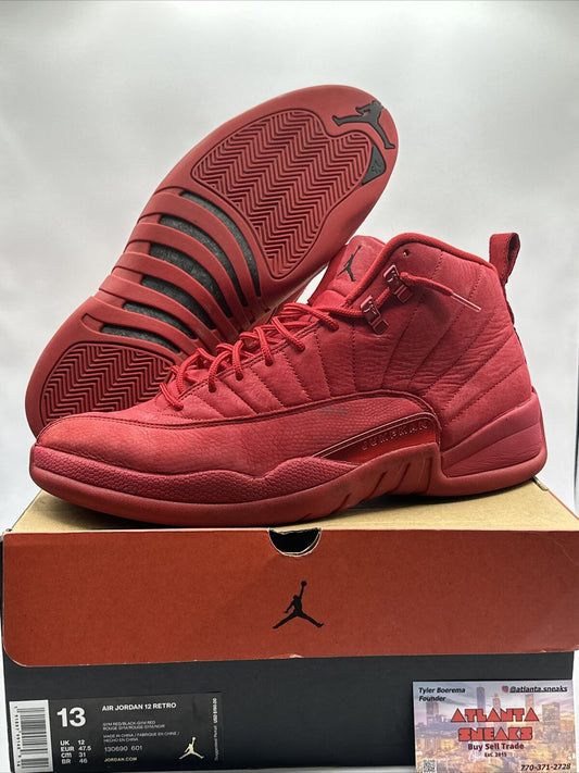 Size 13 - Jordan 12 Retro Gym Red 2018