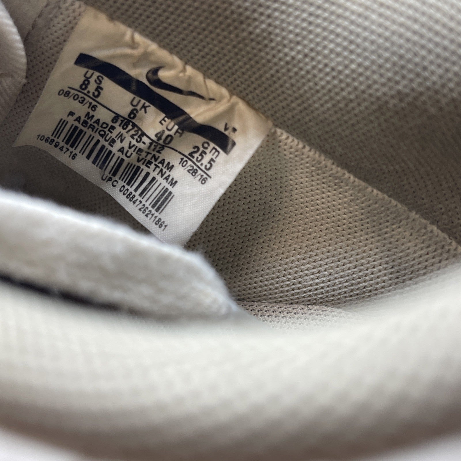 Size 8.5W - Nike Air Force 1 Premium Low 112 Brown Leather (616725-112)