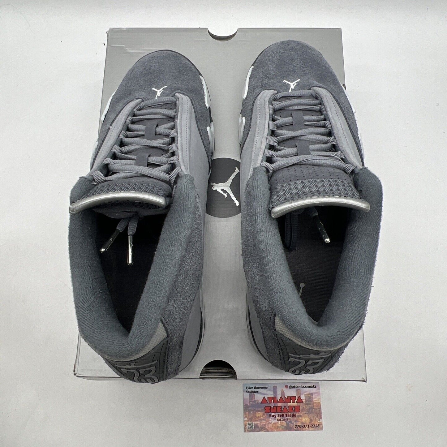 Size 10.5 - Jordan 14 Retro SE Flint Grey (FJ3460-012) Suede