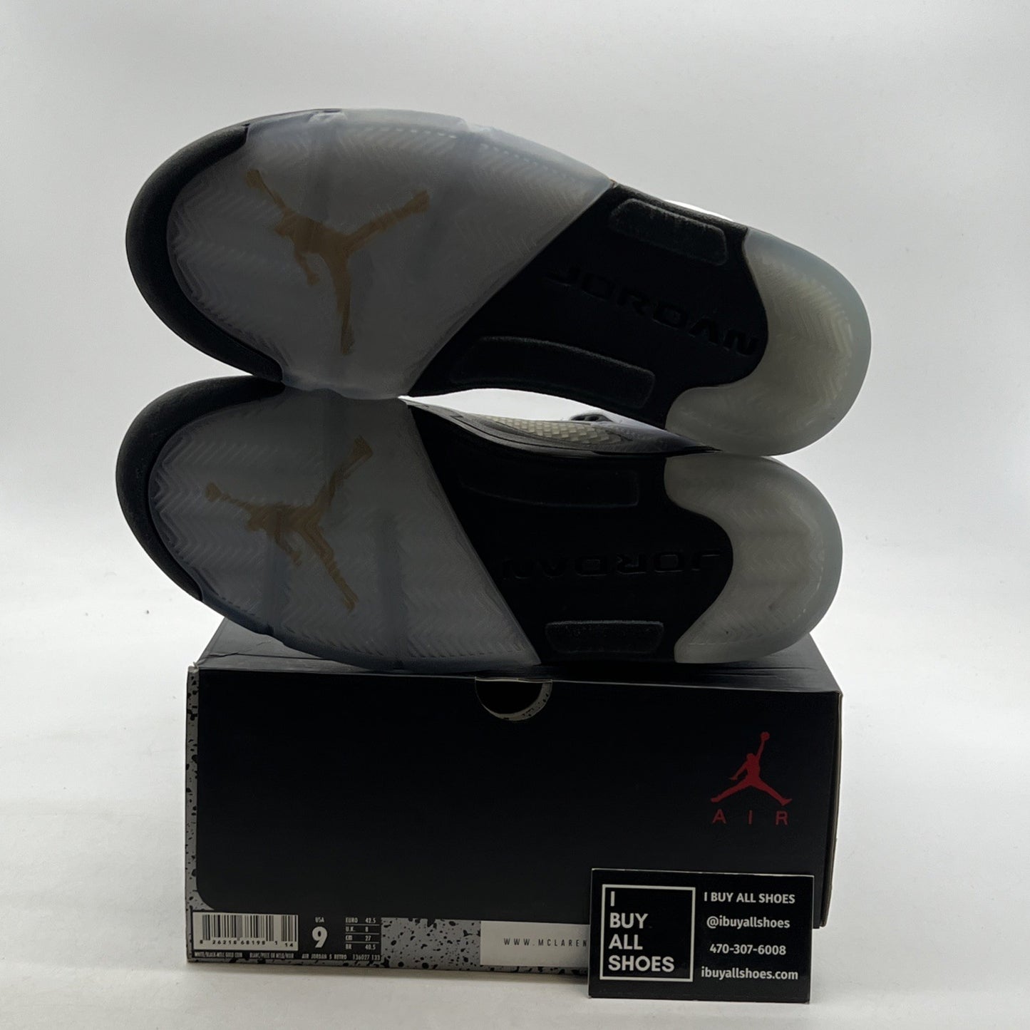 Size 9 - Air Jordan 5 Retro Olympic (136027-133)