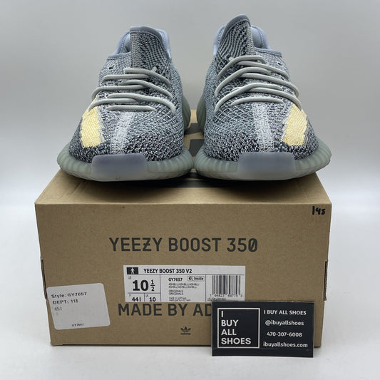 Size 10.5 - adidas Yeezy Boost 350 V2 Ash Blue Brown Suede (GY7657)