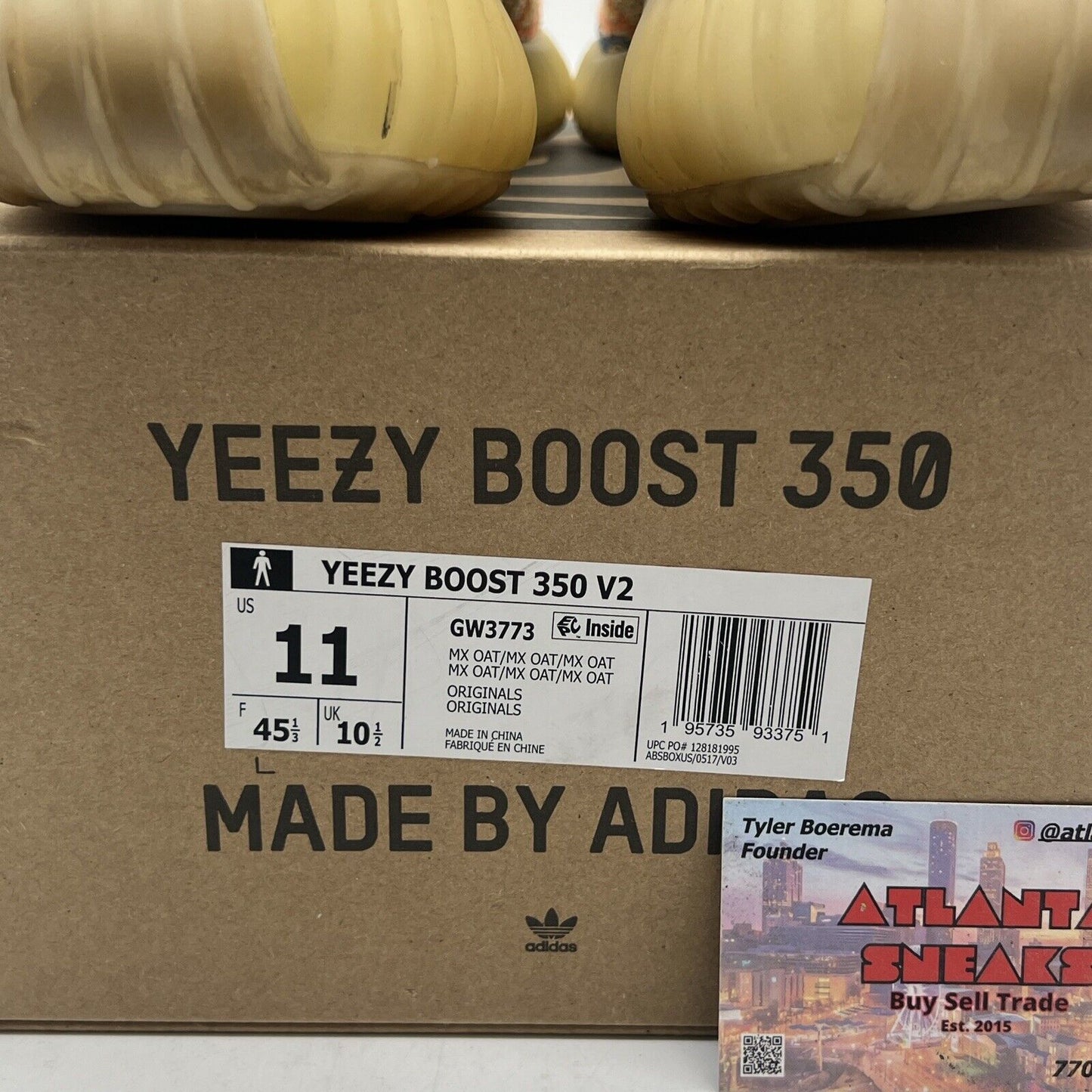 Size 11 - adidas Yeezy Boost 350 V2 Low MX Oat (GW3773)