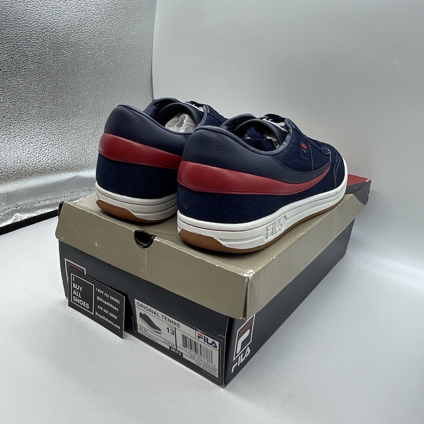 Size 13 - Fila X Mayor X FLuD Denim Sneaker OG Suede (1VT13028-424)