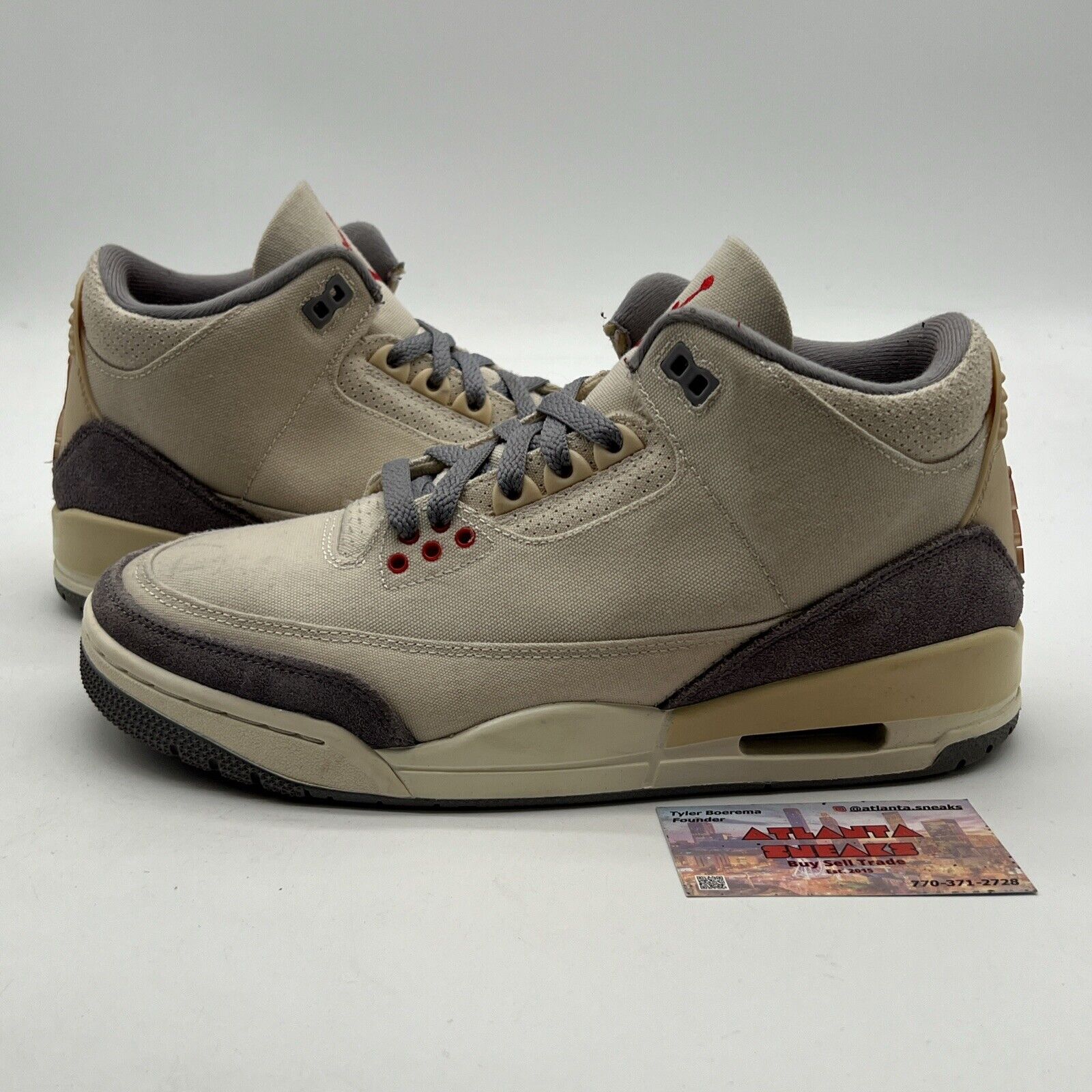 Size 8.5 - Air Jordan 3 Muslin (DH7139-100)