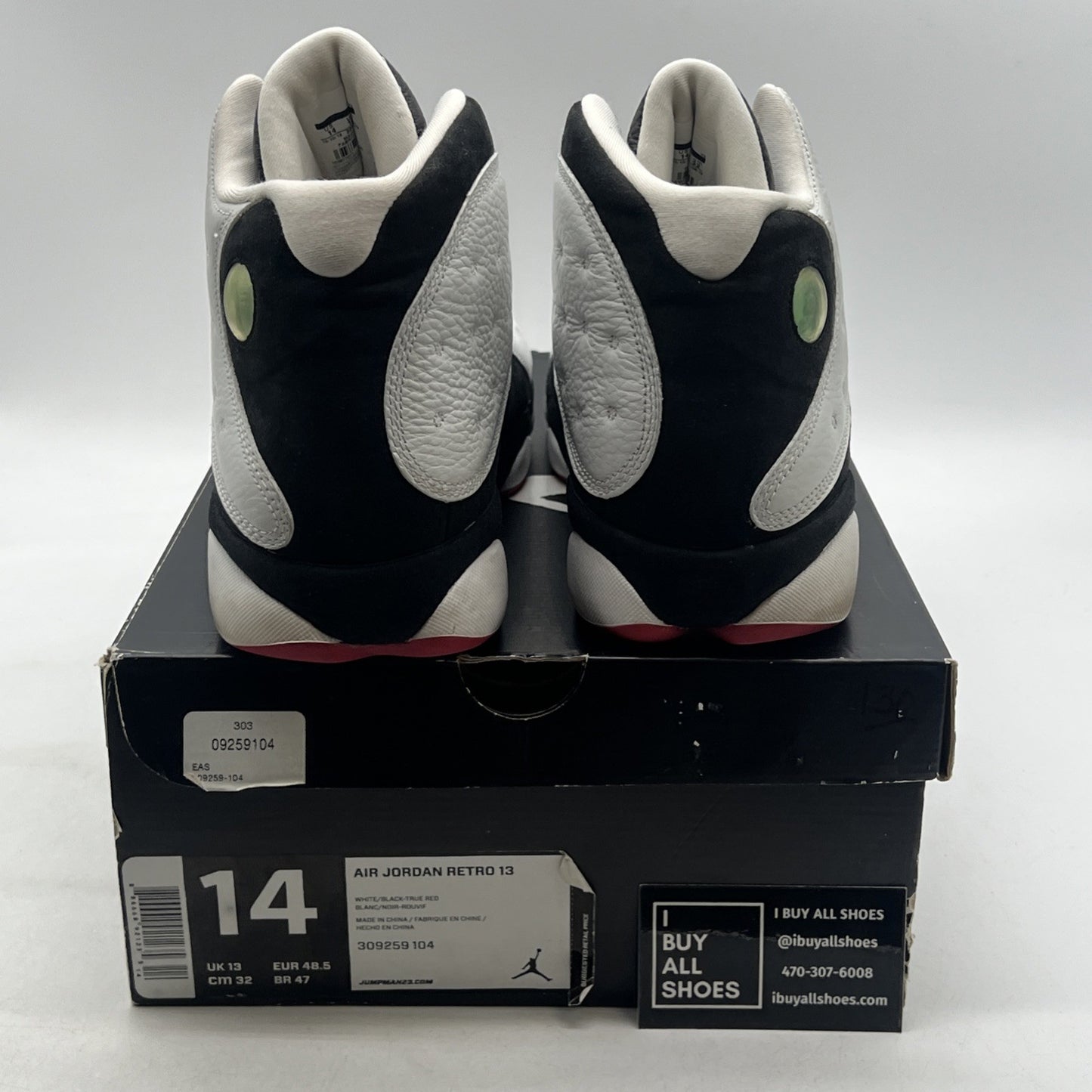 Size 14 - Air Jordan 13 Retro 2013 He Got Game (309259-104)