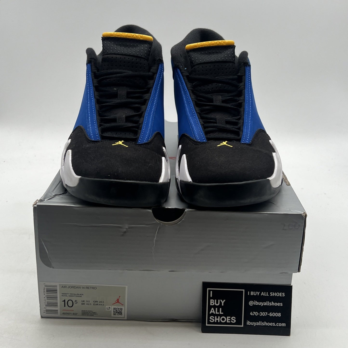 Size 10.5 - Air Jordan 14 Retro Laney (487471-407)