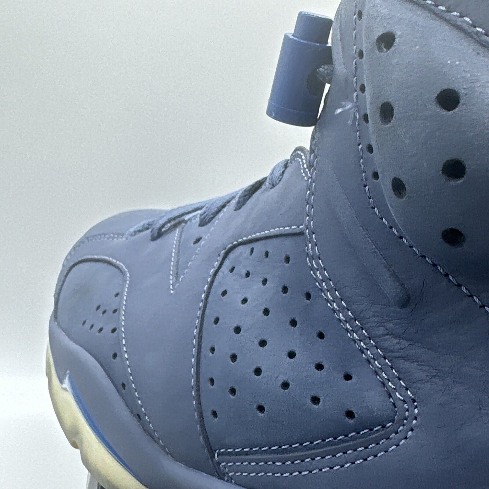 Size 12 - Jordan 6 Retro Jimmy Butler, Diffused Blue 2018 Rare Colroway OG With