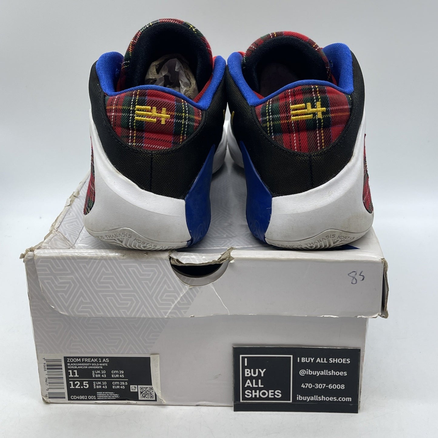 Size 11 - Nike Zoom Freak 1 All Star Employee of the Month (CD4962-001)