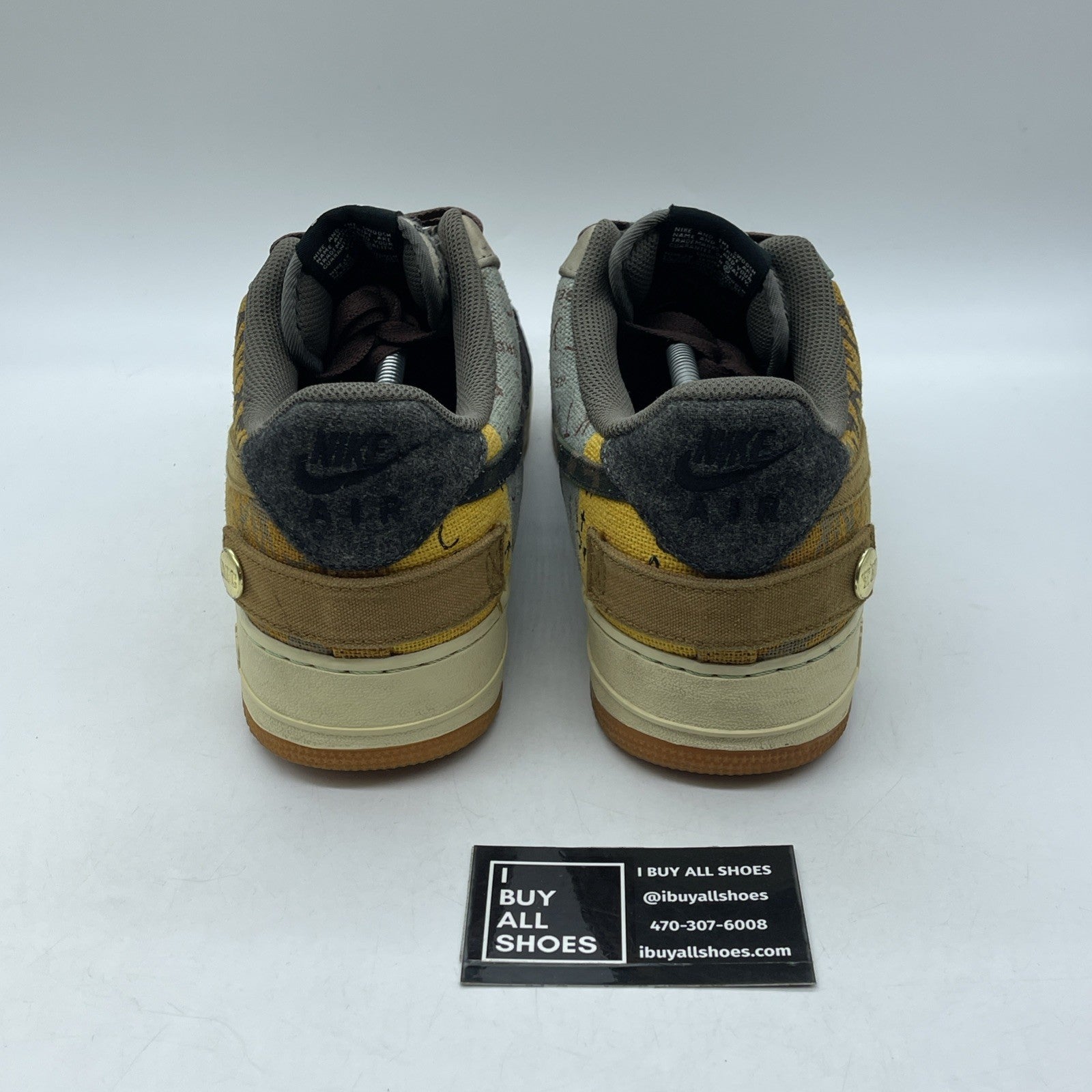 Size 13 - Nike Air Force 1 Low x Travis Scott Cactus Jack Suede (CN2405-900)