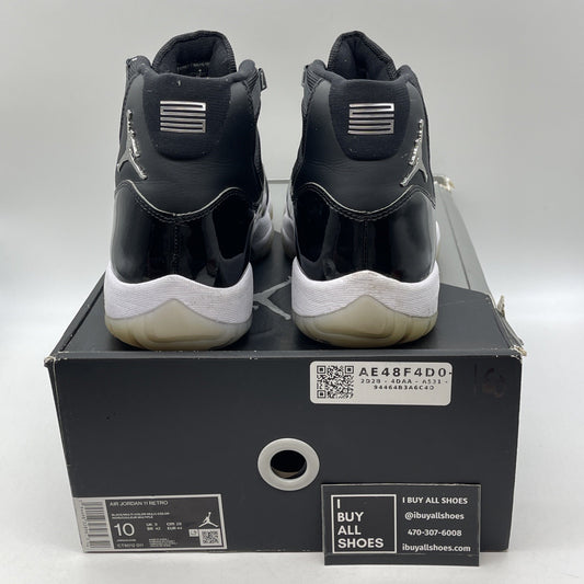 Size 10 - Jordan 11 Retro High Jubilee / 25th Anniversary Black (CT8012-011)