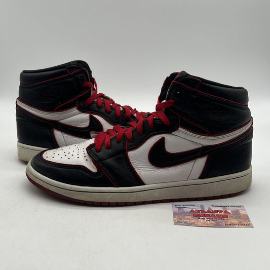 Size 12 - Jordan 1 Retro High OG Bloodline 2019 Black White Red (555088-062)