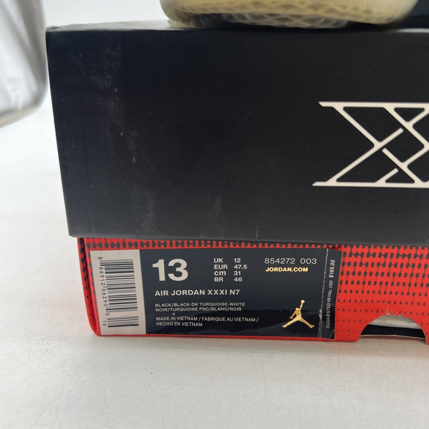 Size 13 - Air Jordan 31 N7 - (854272-003)