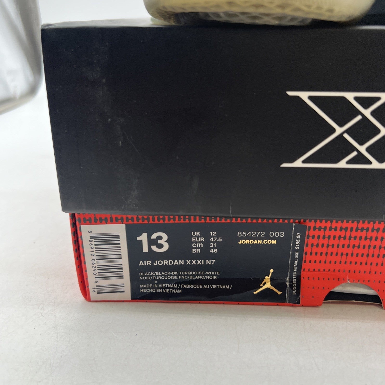 Size 13 - Air Jordan 31 N7 - (854272-003)
