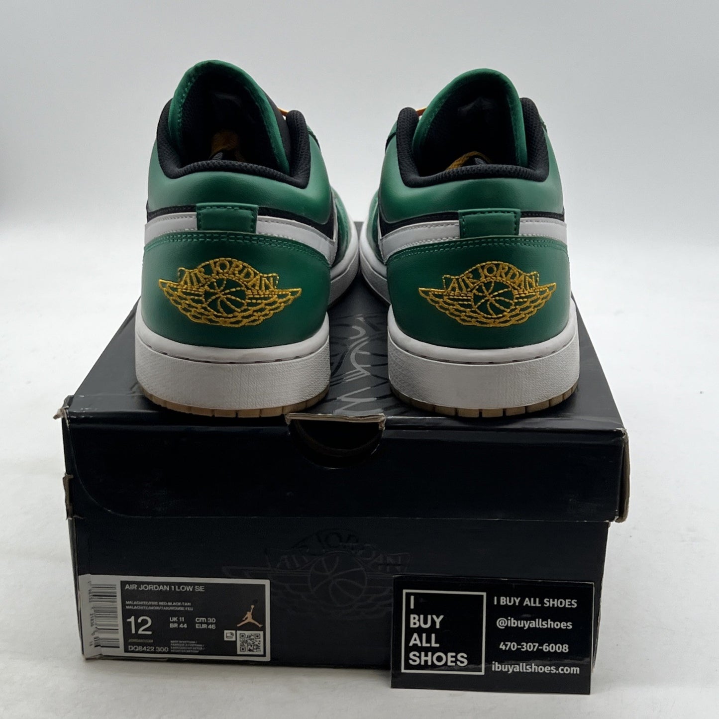 Size 12 - Air Jordan 1 SE Low Christmas (DQ8422-300)