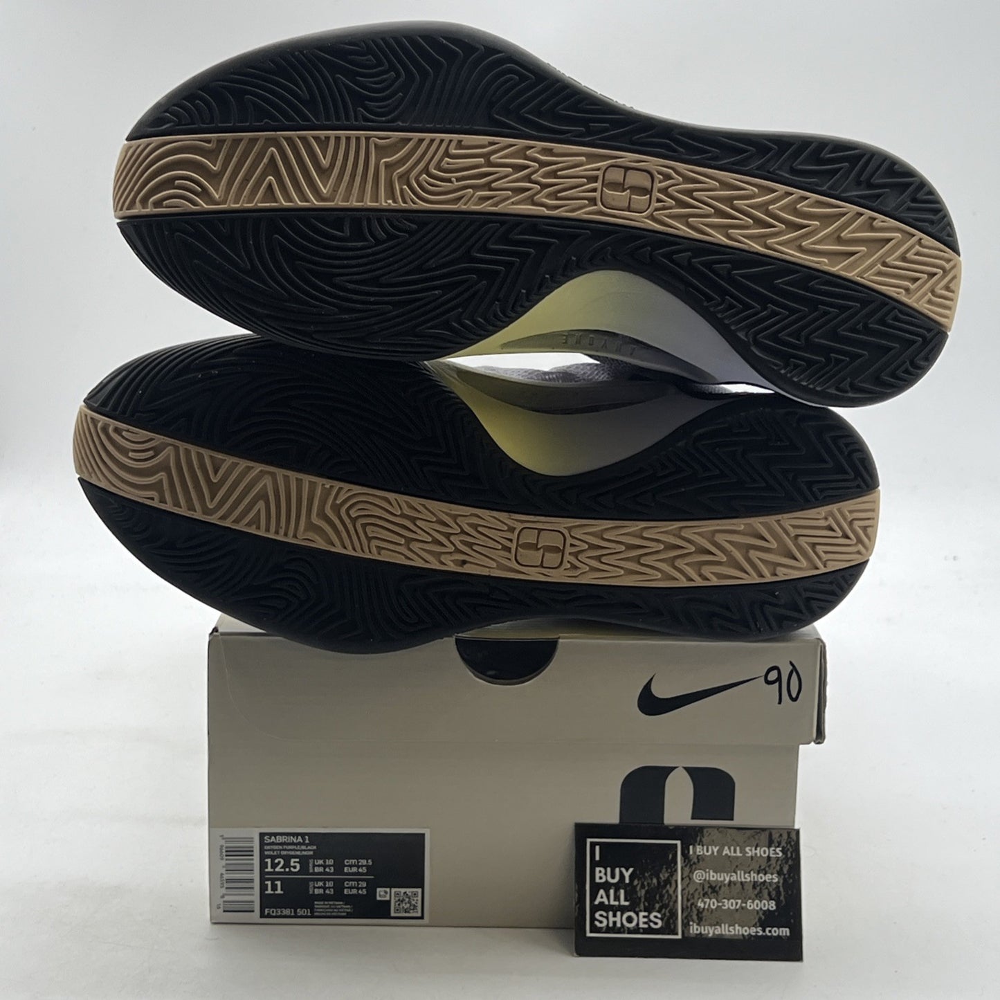 Size 12.5 - Nike Sabrina 1 Spark W (FQ3381-501)