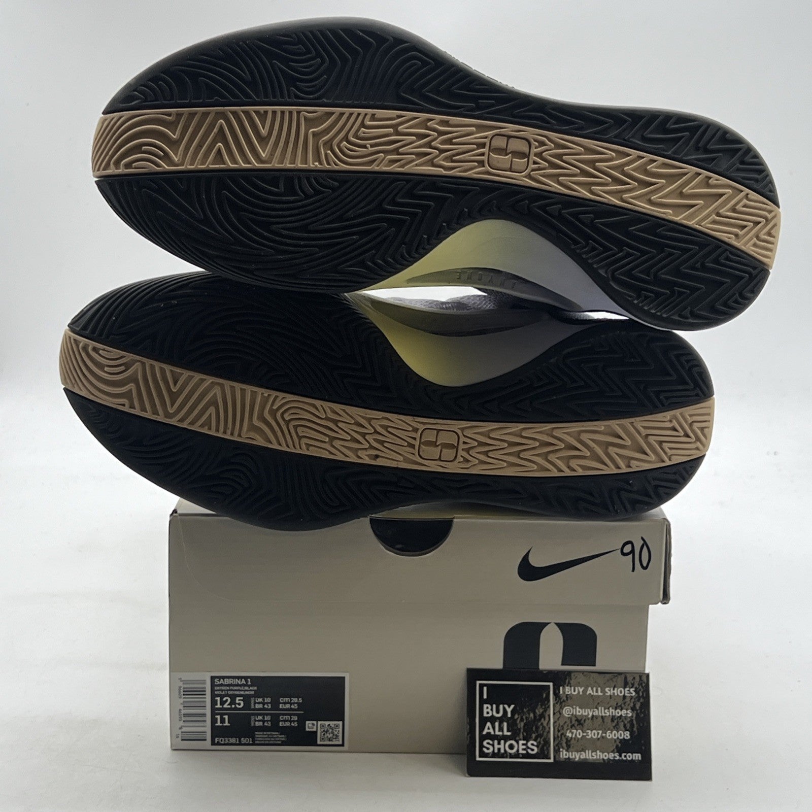 Size 12.5 - Nike Sabrina 1 Spark W (FQ3381-501)