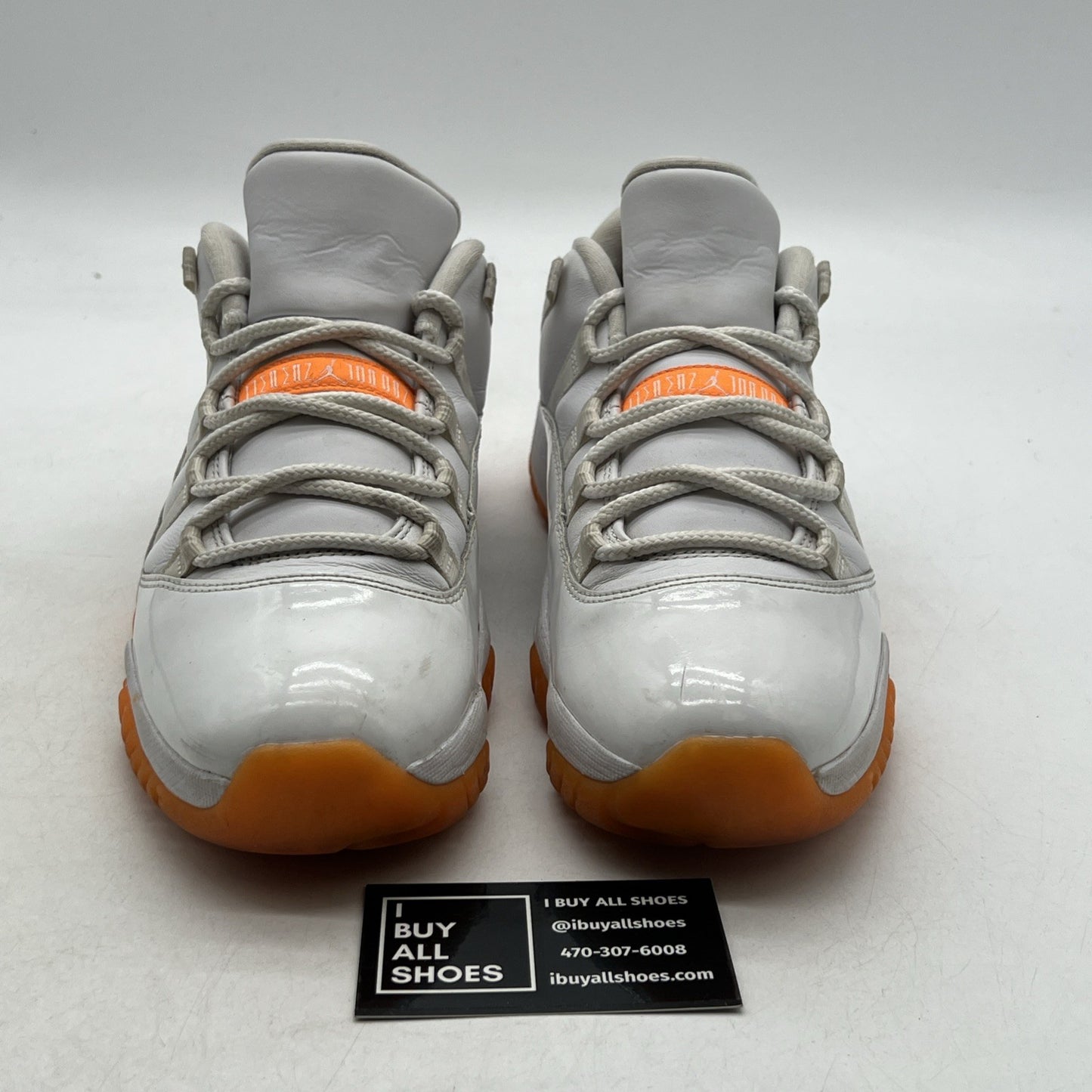 Size 10.5 - Air Jordan 11 Retro Low Bright Citrus W (AH7860-139)