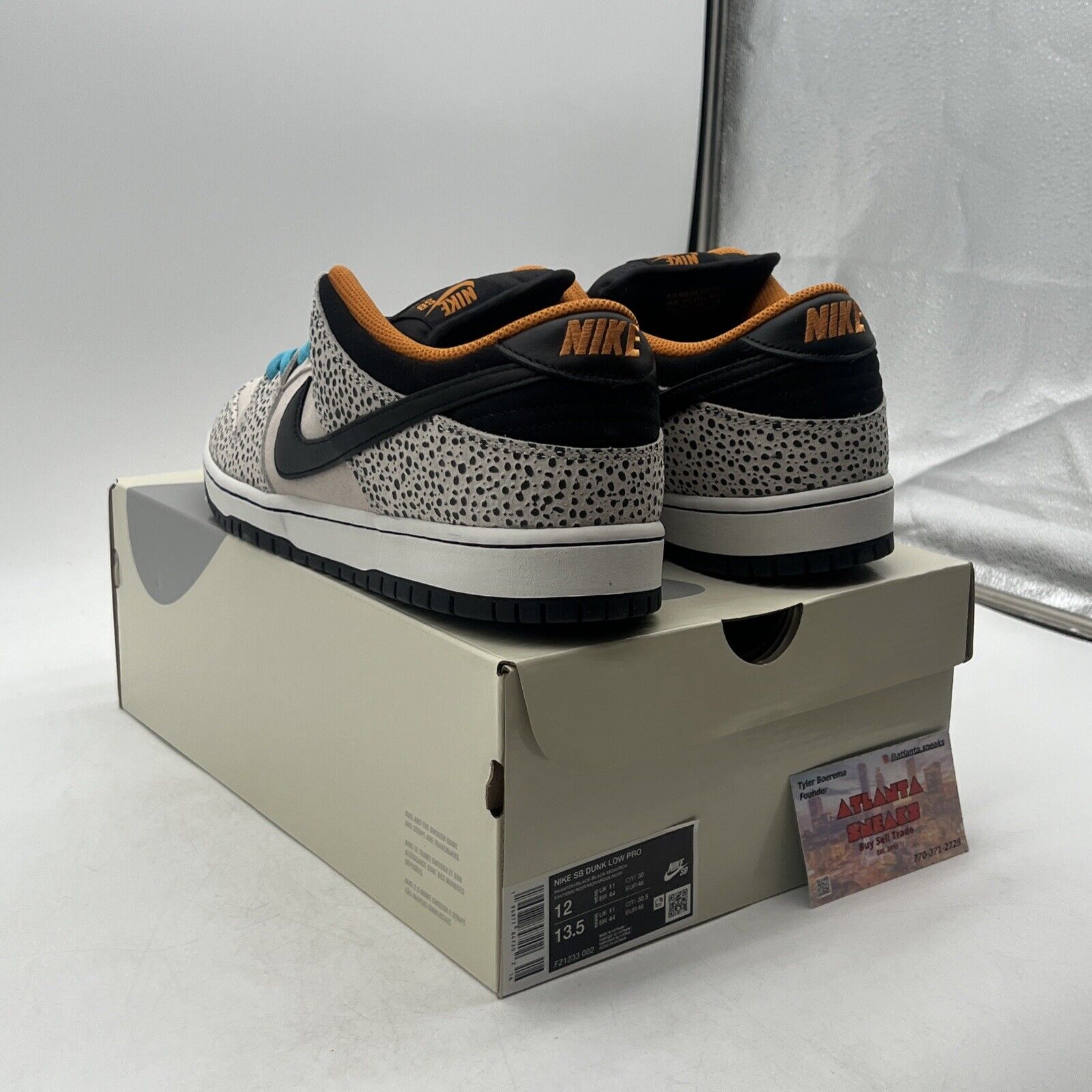 Size 12 - Nike Dunk Pro SB Low Electric Pack (FZ1233-002)