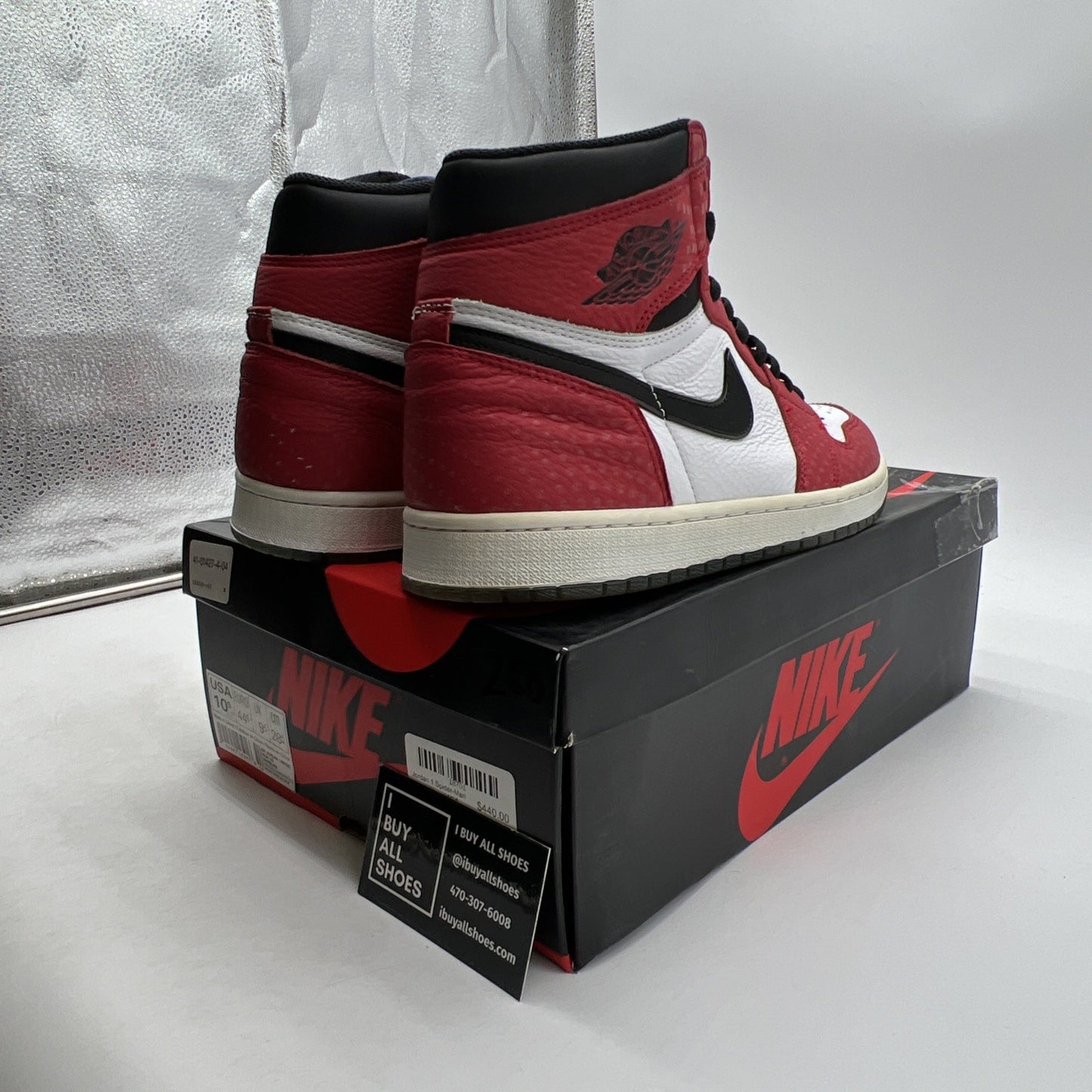 Size 10.5 - Air Jordan 1 Retro OG Special Box x Marvel High Origin Story