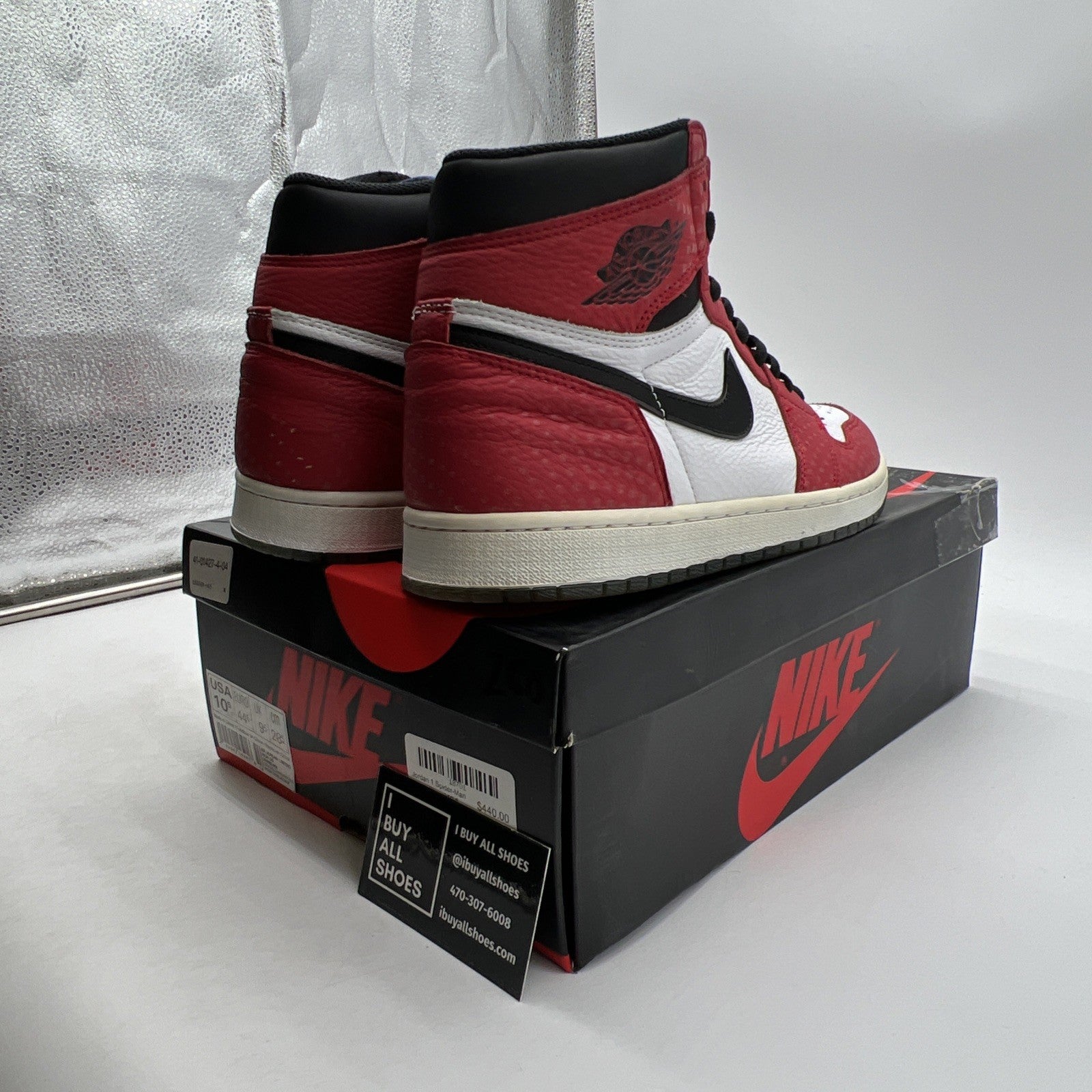 Size 10.5 - Air Jordan 1 Retro OG Special Box x Marvel High Origin Story