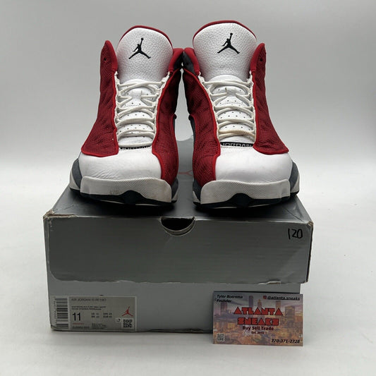 Size 11 - Jordan 13 Red/White Grey Leather Suede (DJ5982-600)