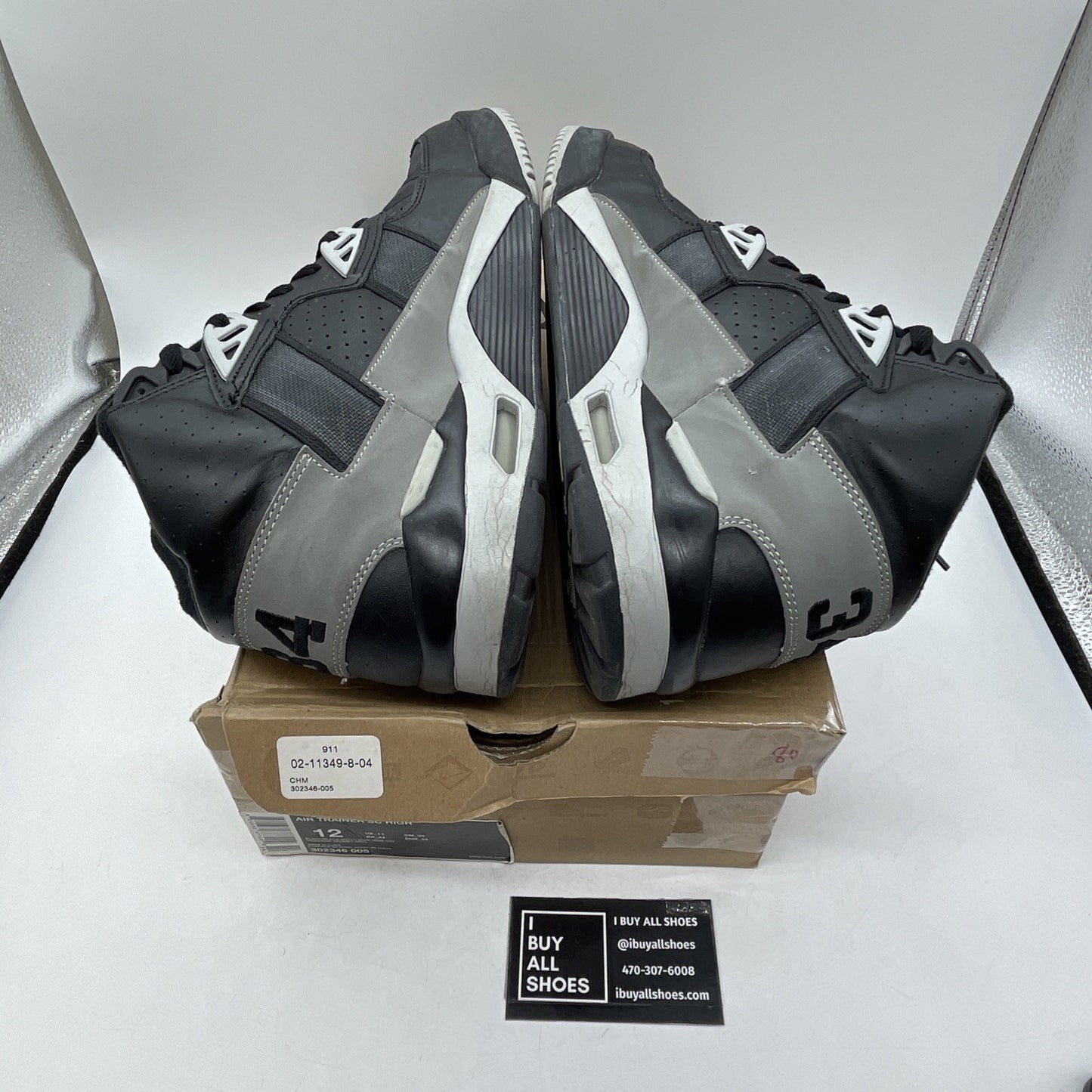 Size 12 - Nike Air Trainer Sc High Bo Jackson (302346-005)