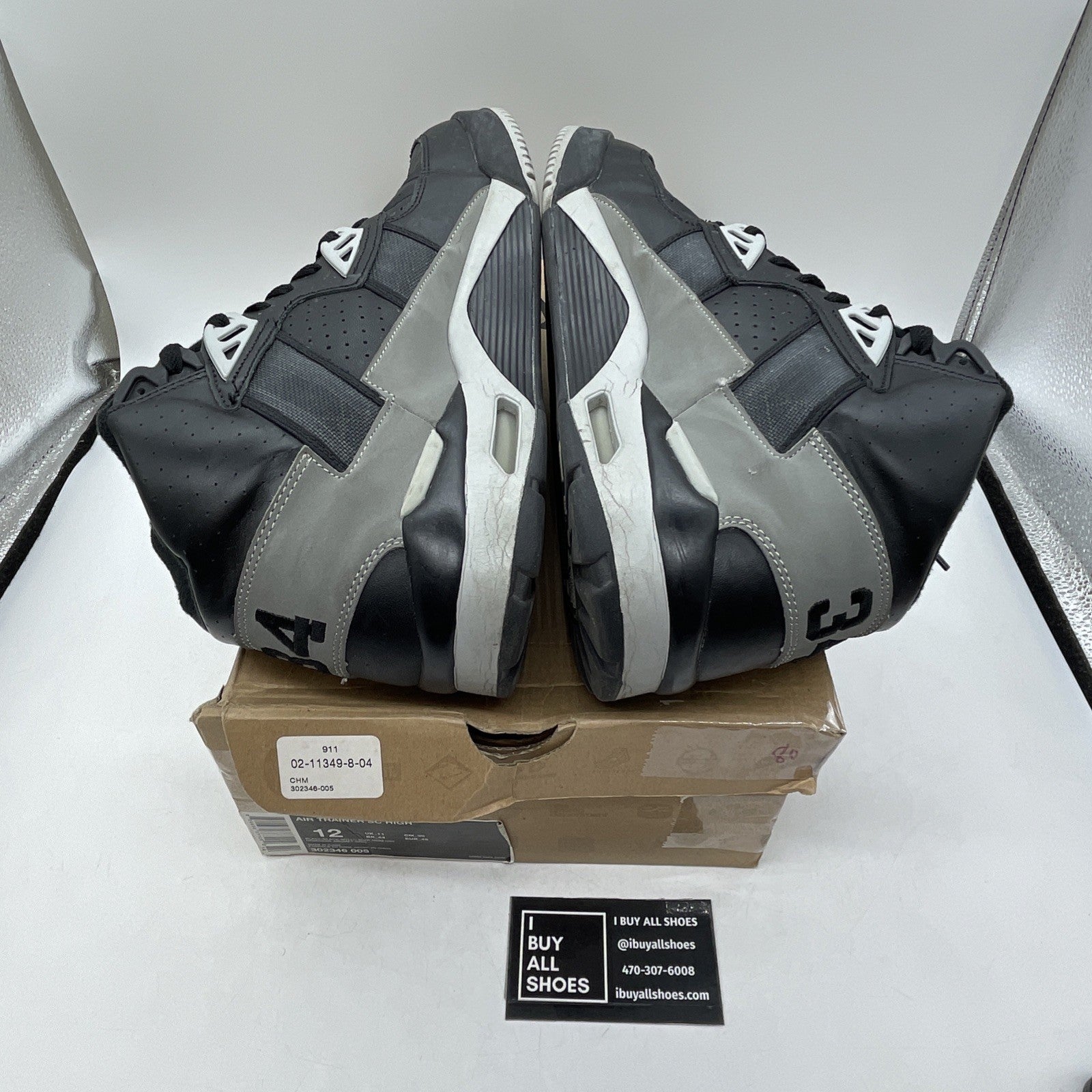 Size 12 - Nike Air Trainer Sc High Bo Jackson (302346-005)