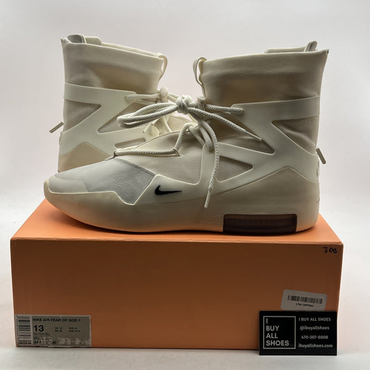 Size 13 - Nike Air Fear Of God 1 Sail (AR4237-100)