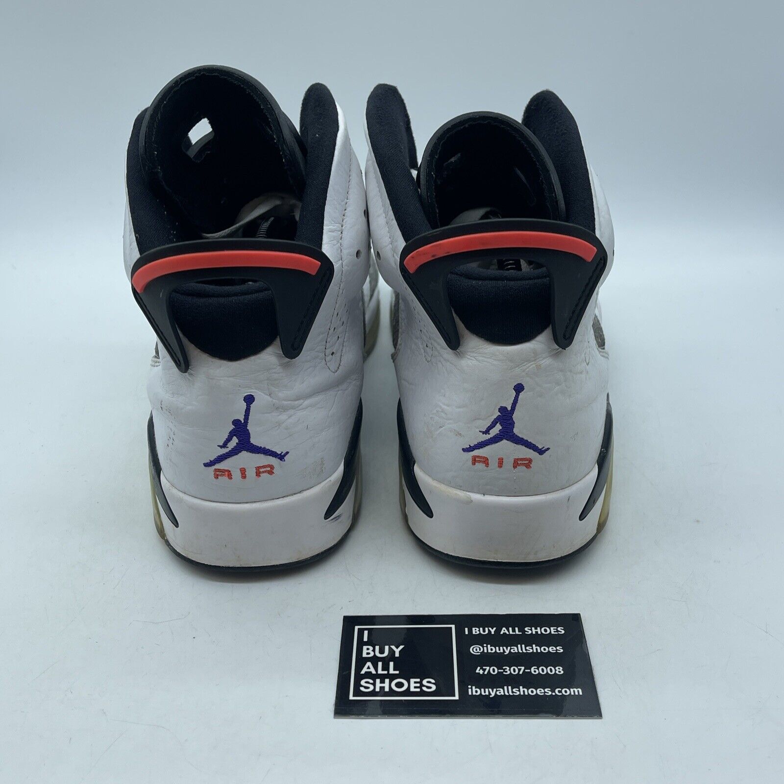 Size 11 - Air Jordan 6 Retro LTR Flint Grey Purple White Black (CI3125-100)