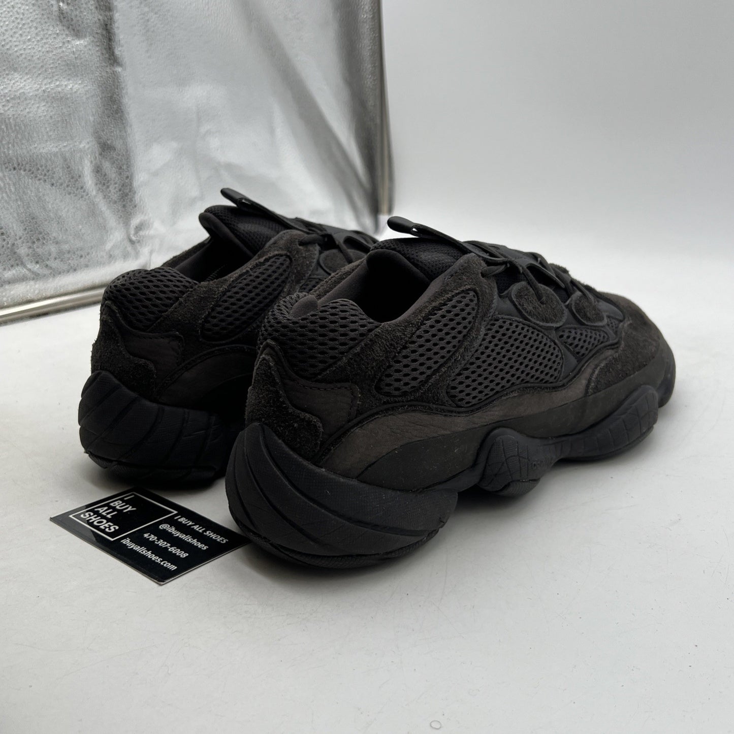 Size 14 - adidas Yeezy 500 Low Utility Black (F36640)