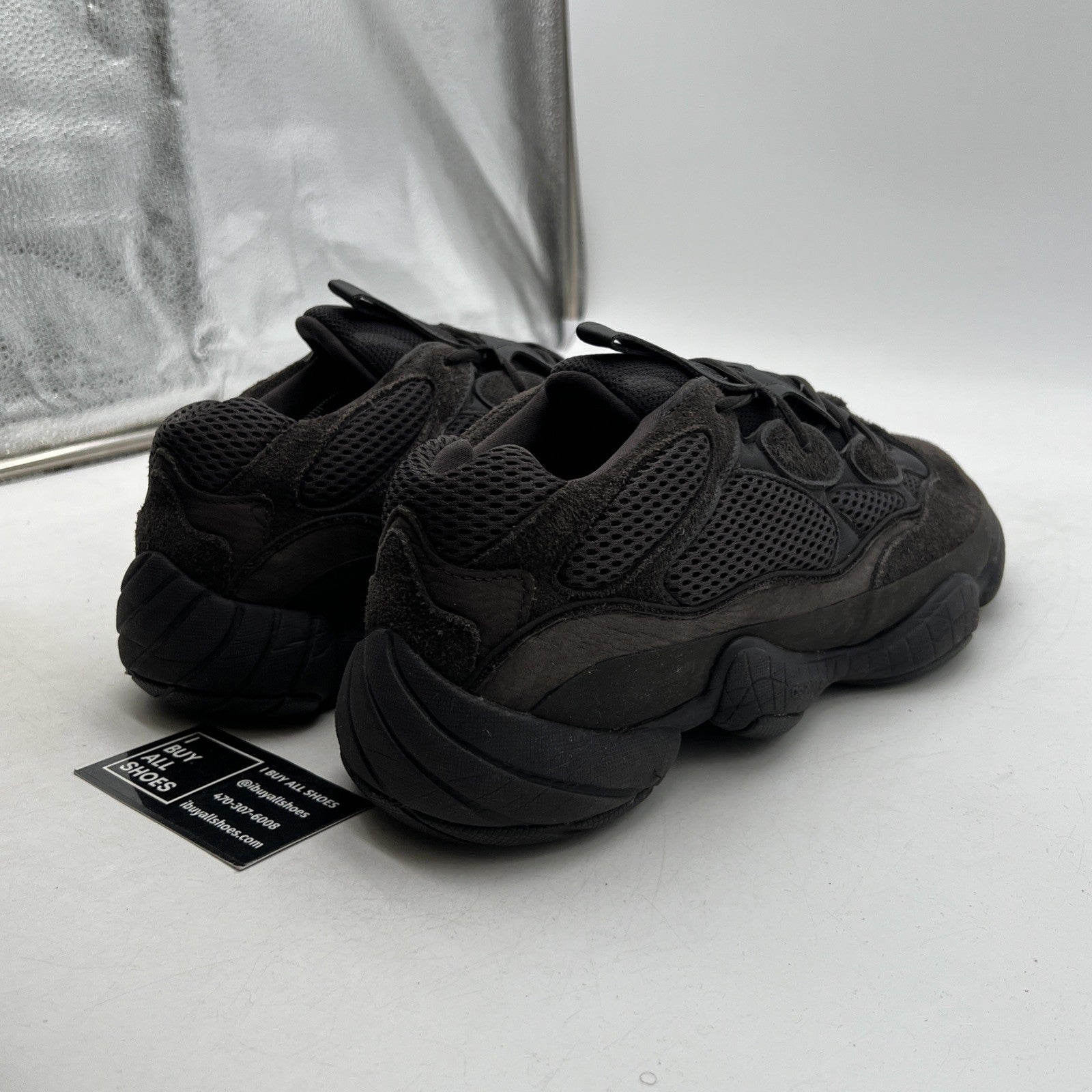 Size 14 - adidas Yeezy 500 Low Utility Black (F36640)