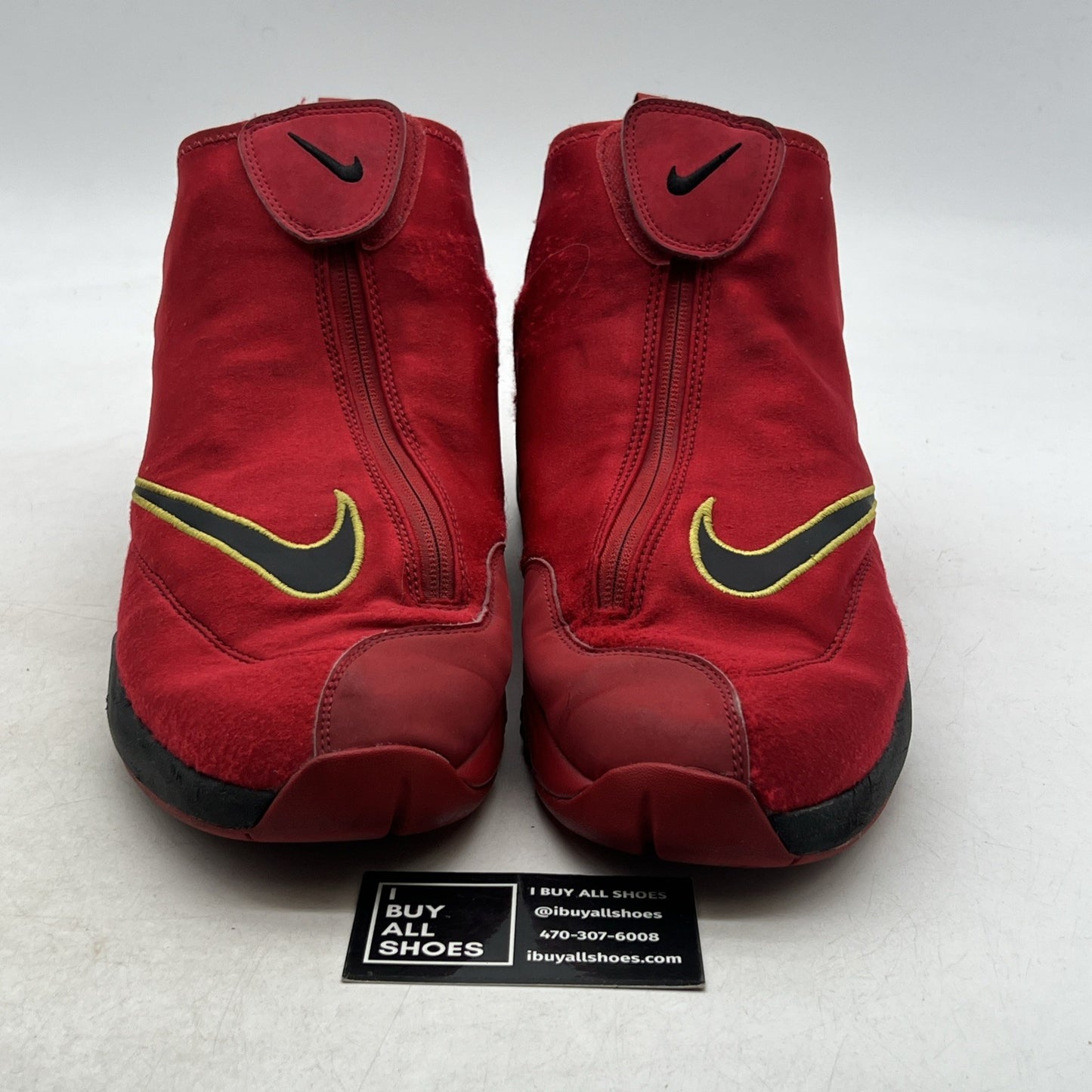 Size 13 - Nike Air Zoom Flight The Glove Miami Heat (616772-600)