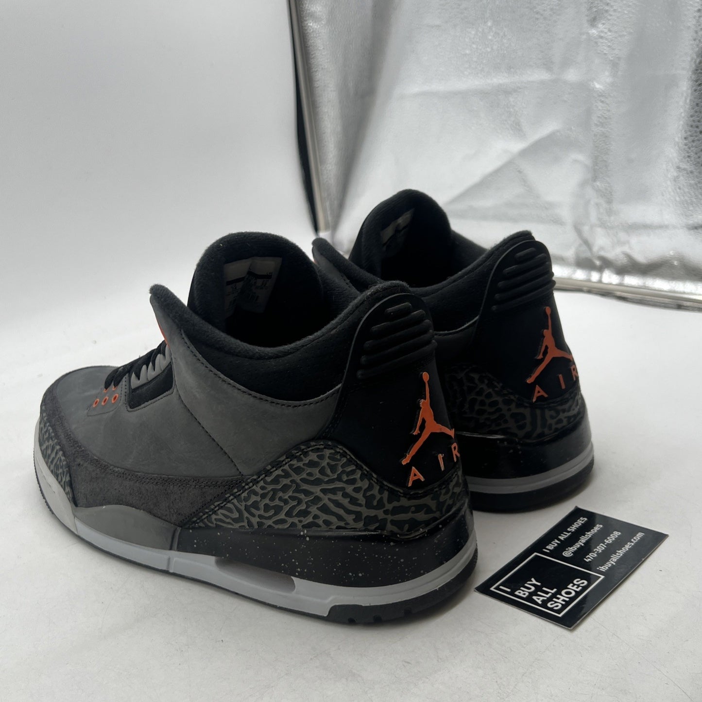 Size 14 - Air Jordan 3 Retro Fear Pack (626967-040)