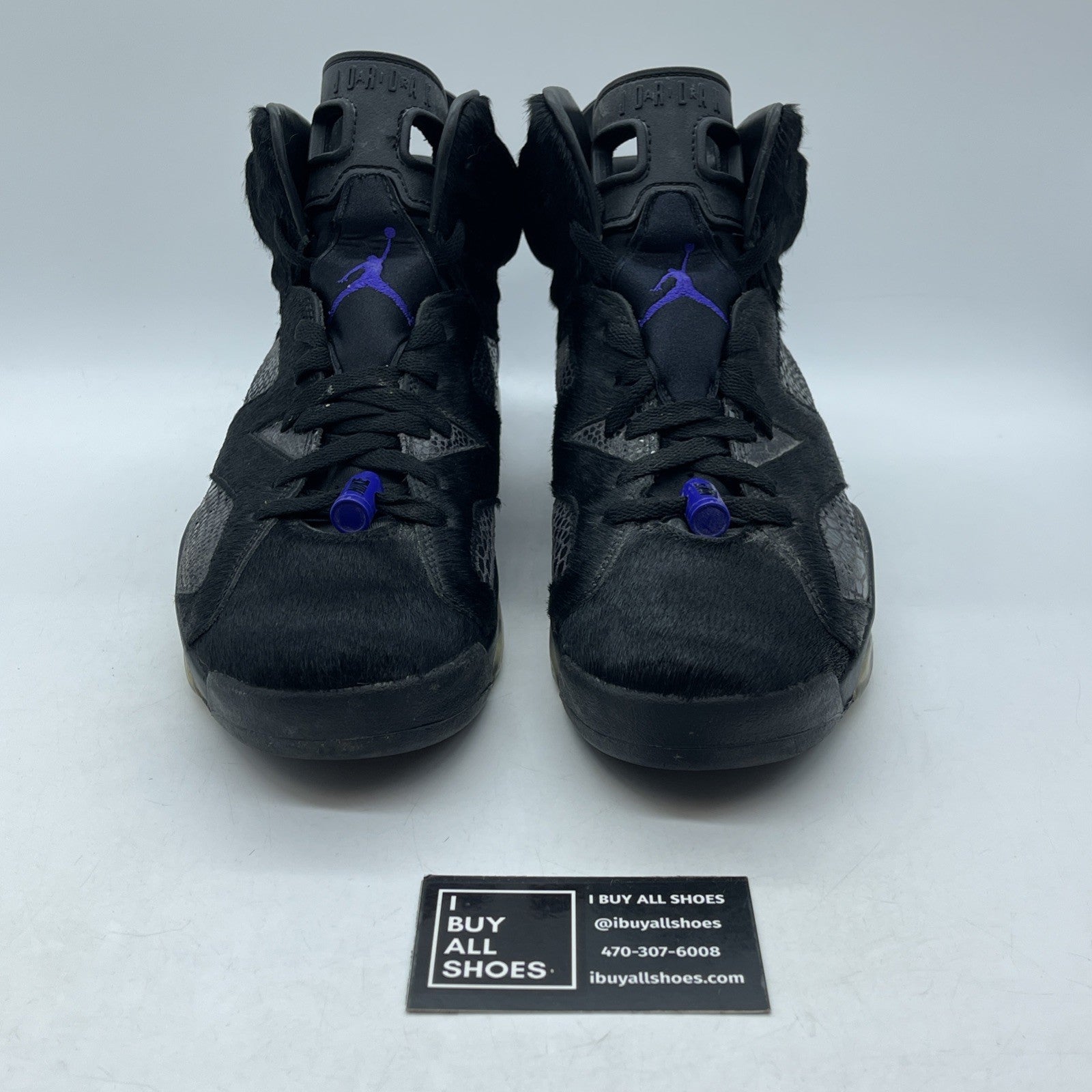 Size 10.5 - Social Status x Air Jordan 6 Retro Pony Hair Suede (AR2257-005)