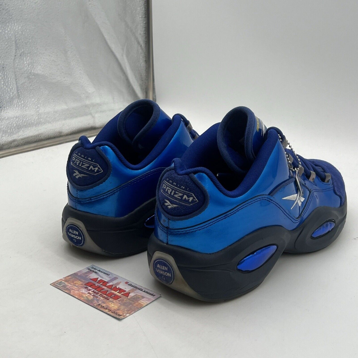 Size 10.5 - Reebok Panini x Question Low Rookie Signature Prizm  (HQ1099)