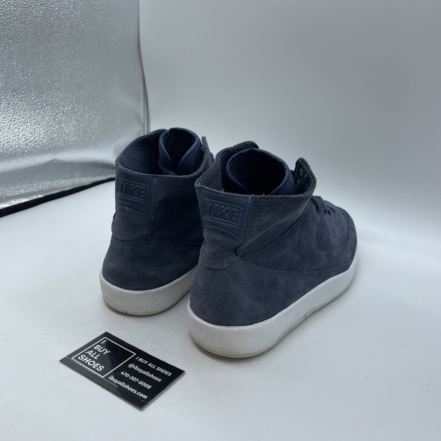 Size 11.5 - Air Jordan 2 Retro Deconstructed Thunder Blue Suede (897521-402)