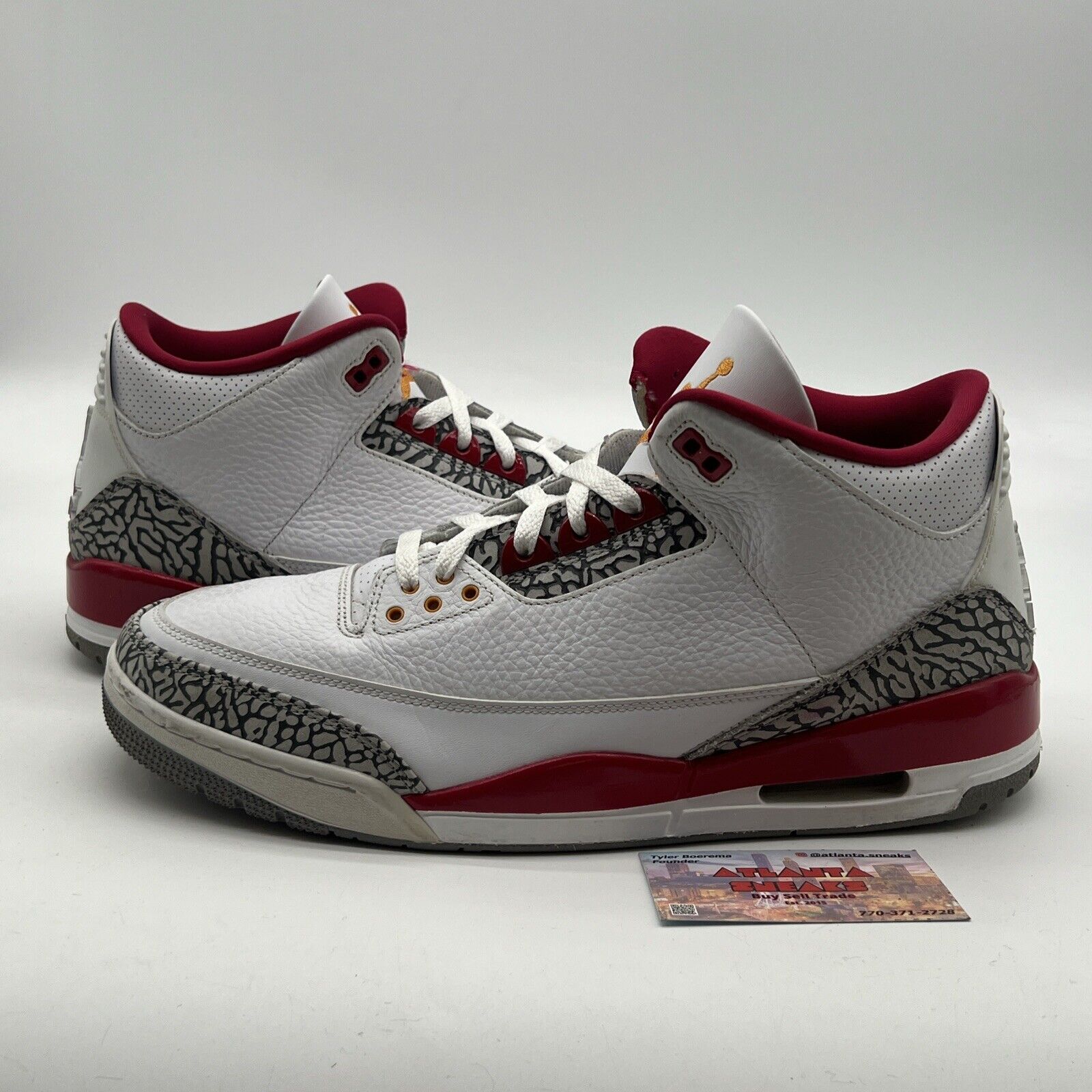 Size 13 - Air Jordan 3 Retro Mid Cardinal Red (CT8532-126)