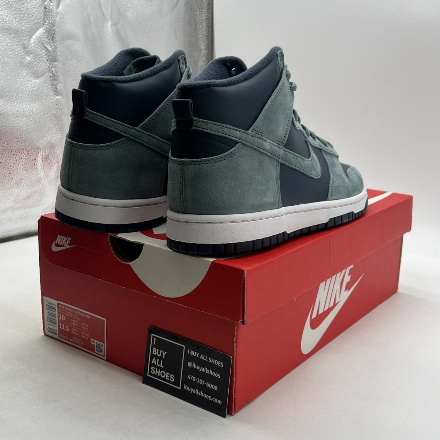 Size 10 - Nike Dunk High Armory Navy (DQ7679-400)