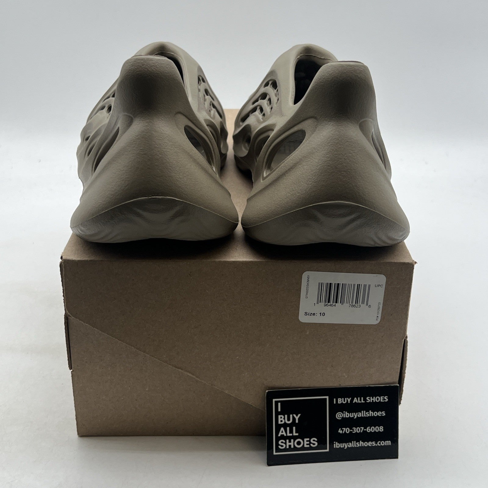 Size 10 - Adidas YEEZY Foam RNR "Stone Taupe" (ID4752)