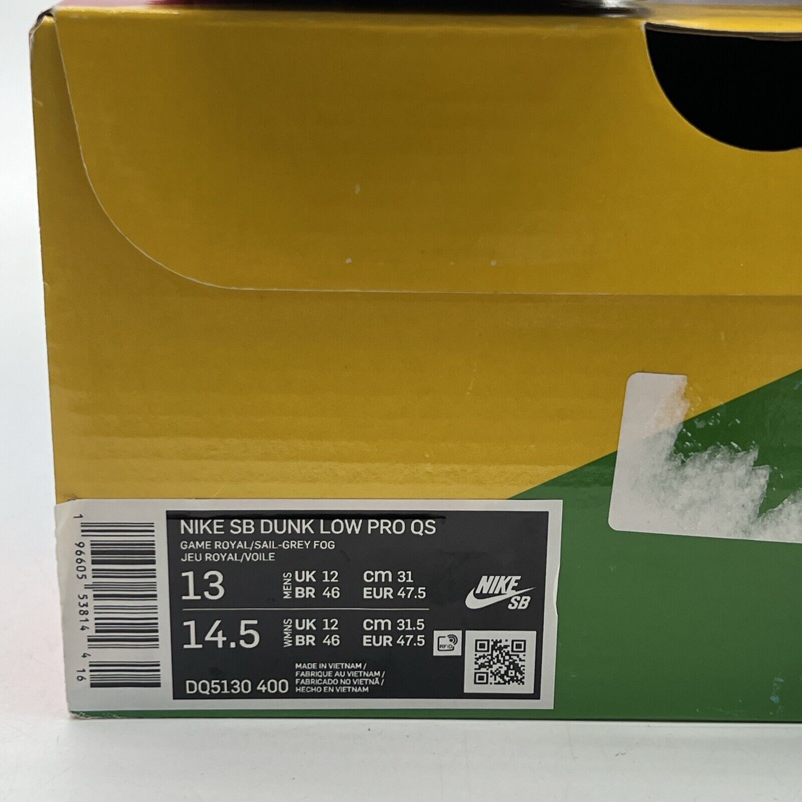 Size 13 - Nike Fly Streetwear x Dunk Pro SB Low Gardenia (DQ5130-400)