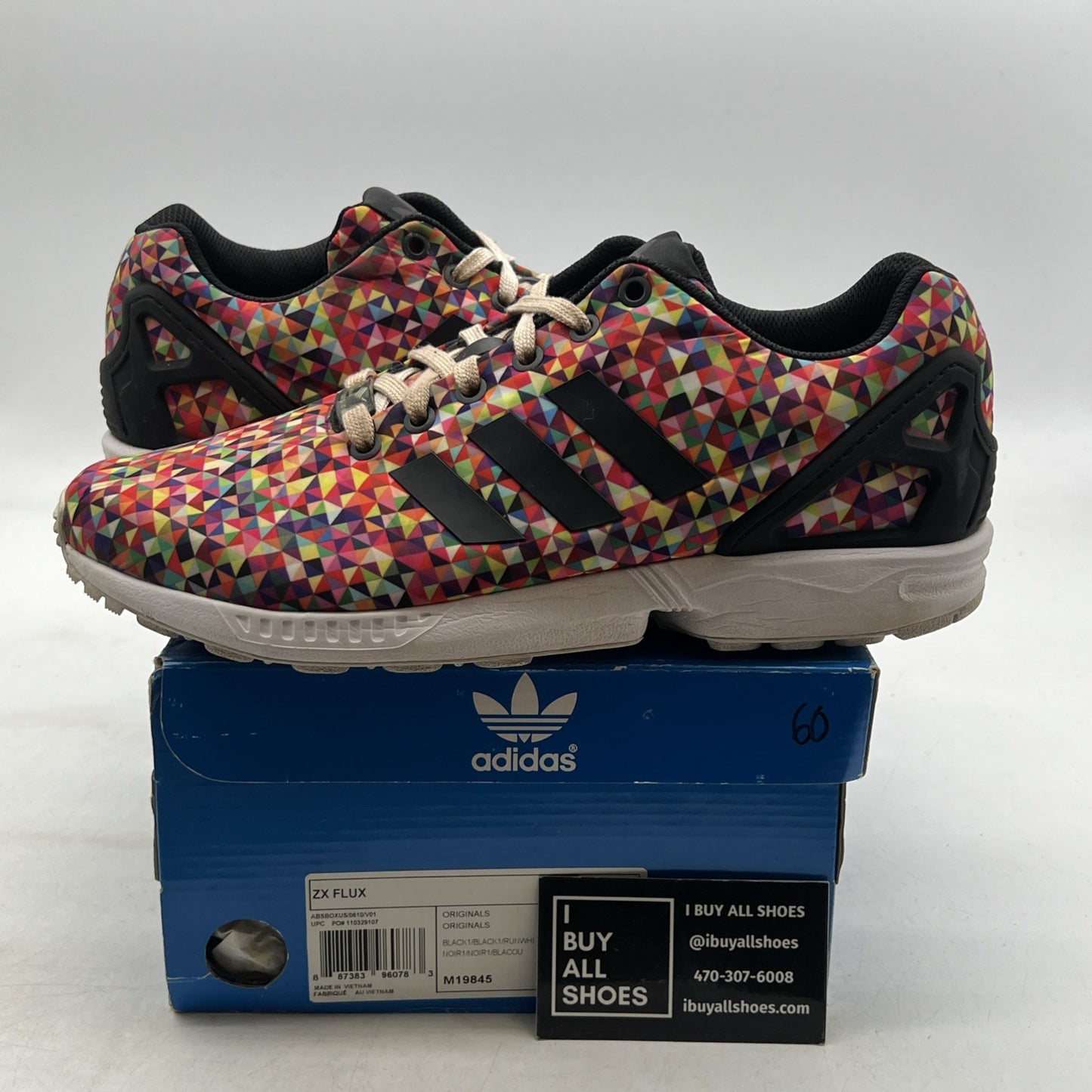 Size 9 - adidas ZX Flux Prism - (M19845)
