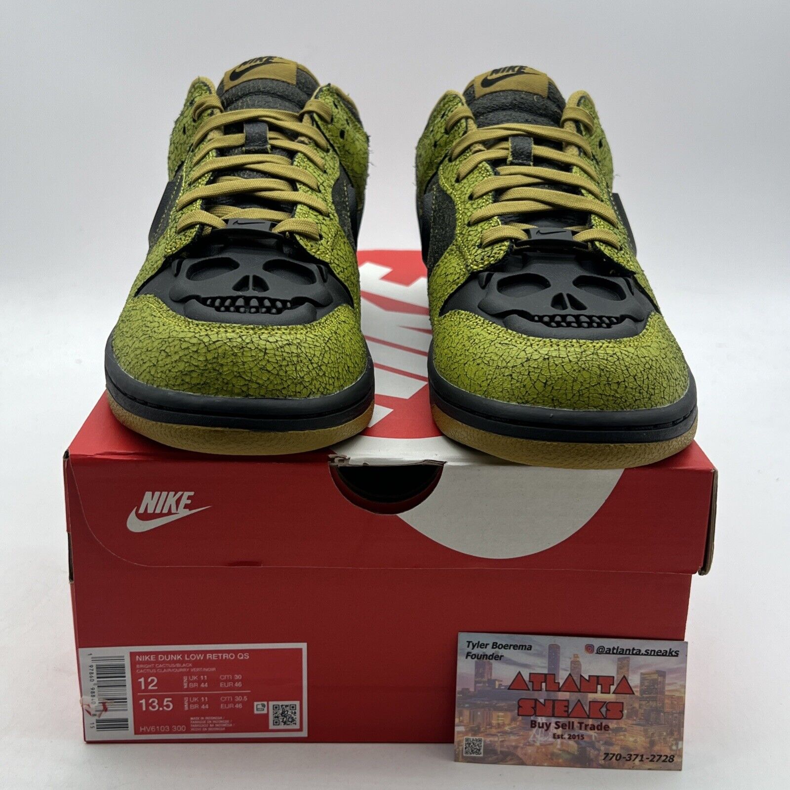 Size 12 - Nike Dunk Low Halloween Skull (HV6103-300)