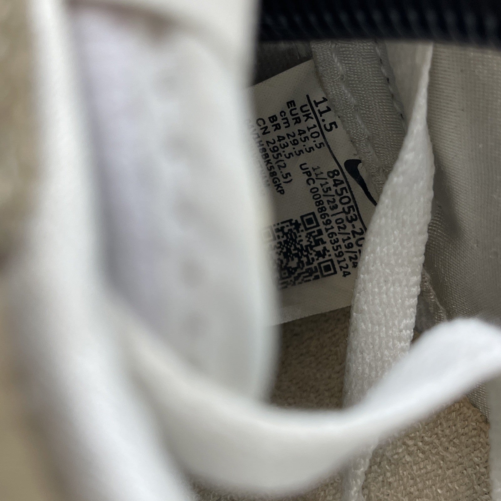 Size 11.5 - Nike Air Force 1 Retro 2016 Kith Exclusive Low Linen (845053-201)